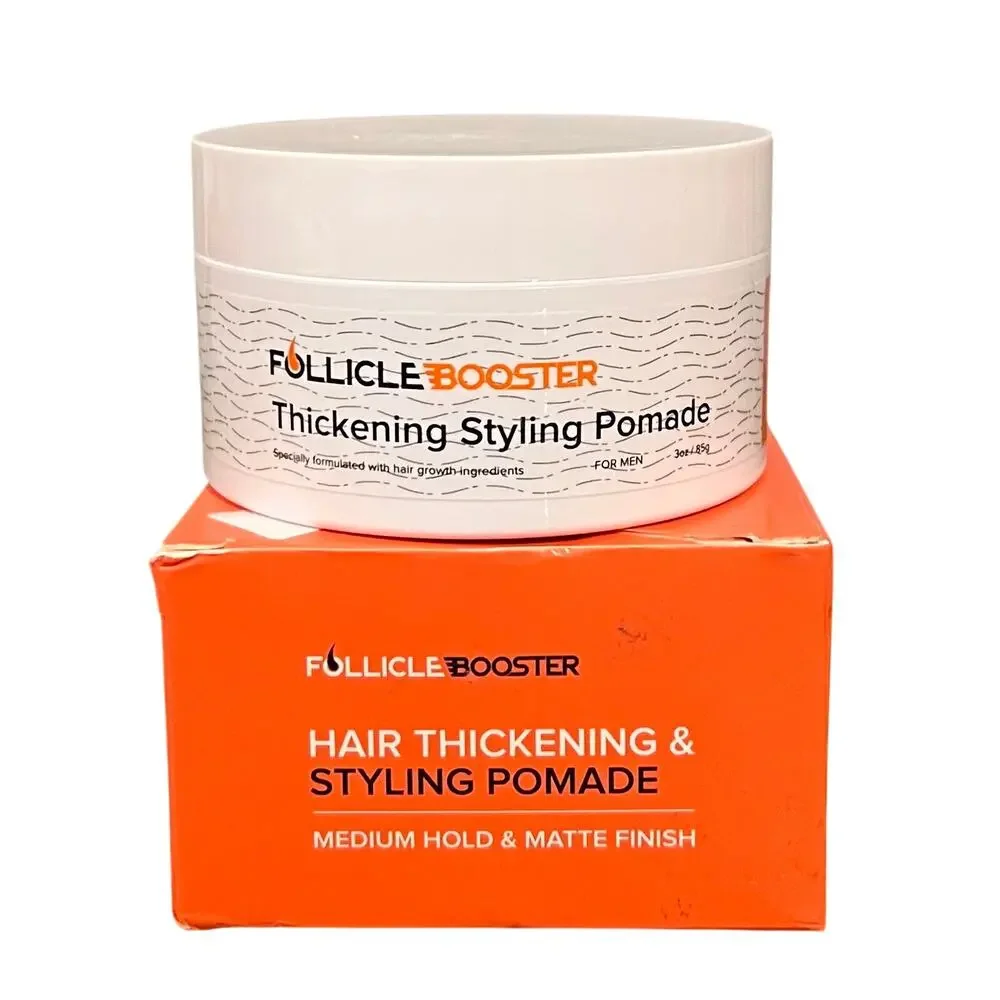NEW Follicle Booster Men's Thickening Styling Pomade 3oz